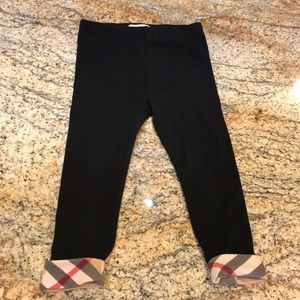 Burberry Black leggings
